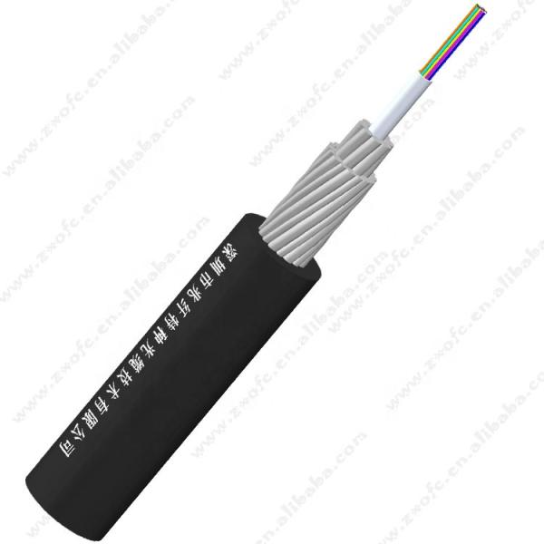 MDPE 24core GHLW Submarine Optic Cable For Ocean Depth Below 5000