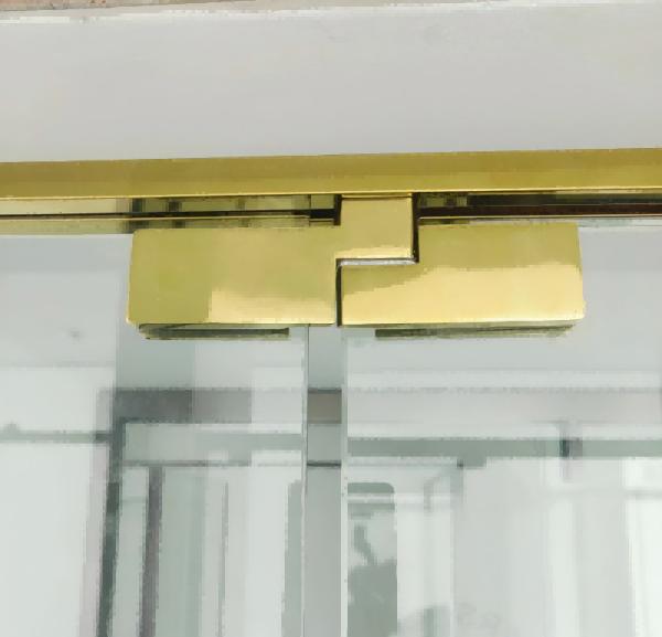 SUS 304 Material Casting Shower Door Wall Profile Inside And Outside