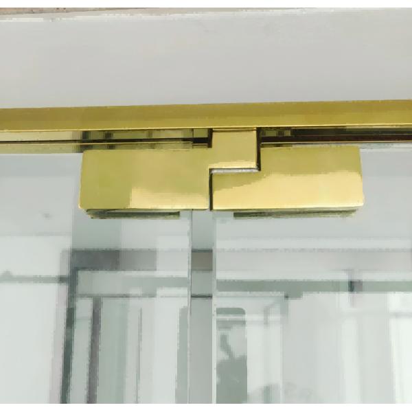 SUS 304 Material Casting Shower Door Wall Profile Inside And Outside