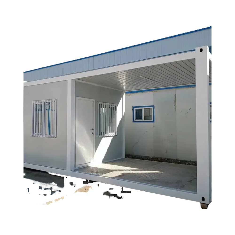 Modern 20FT Rectangle Shipping Container House Flat Pack Modified Steel Container for Apartment UseModular Tiny House
