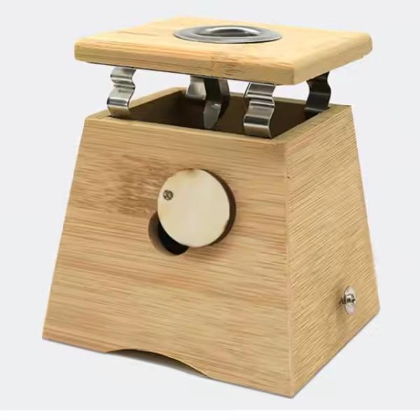 Bamboo Moxa Box Burner Moxa Roll Stick Holder Neck Body Naval Acupoint Massage for Acupuncture