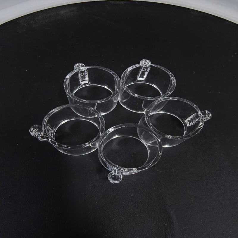 Corrosion Resistant Clear Quartz Glass Tubes Customized Large Diameter High Temperature