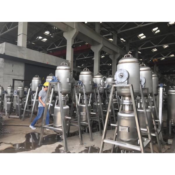 Chemical Reaction Stainless Steel Storage Tanks / Flash Stainless Steel Solvent Tank