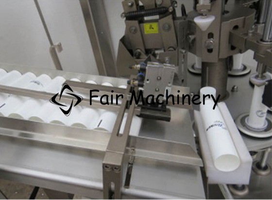 75BPM 350ml Plastic Tube Filling And Sealing Machine For Cosmetic Tube 0.5MPa
