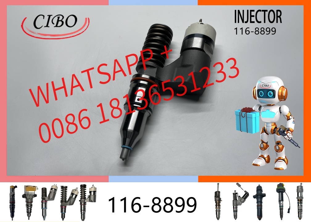 original 116-8899 Fuel Injector Diesel Injector Pump for  3176 3196 C10 C11 C12 Engine 1168899 208-9160 2089160 253-0608 253-0618 Excavator Parts original new injector