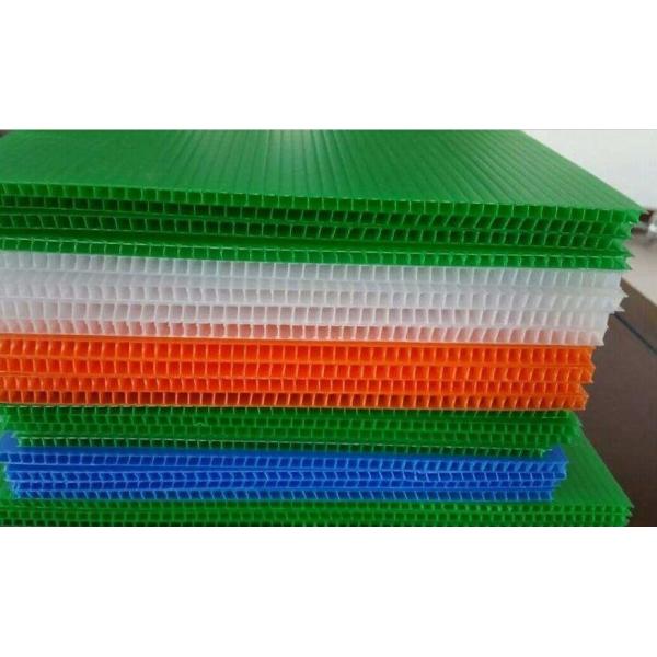 1000MM Plastic PP Hollow Sheet Extrusion Line PC Polycarbonate