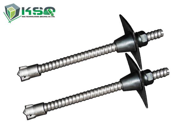 Parafuso de âncora de aço oco R51 da perfuração do auto da âncora 1-4 M Length Anti - corrosão