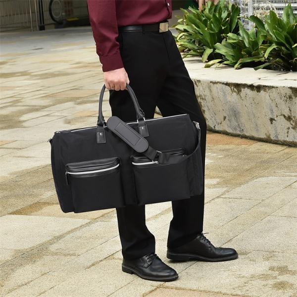 Business Custom Travel Garment Bag Duffel Carry On Hanging Nylon 420D 22X10X13