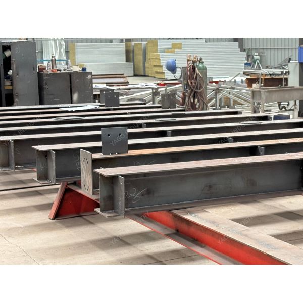 HDG Prefab Steel Structure Metal Airplane Hangar Corrosion Resistant