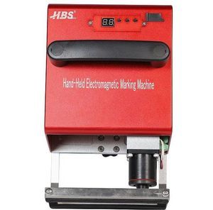 Lithium Battery Mechanical Punching Equipment Electric Dot Peen Marking Machine