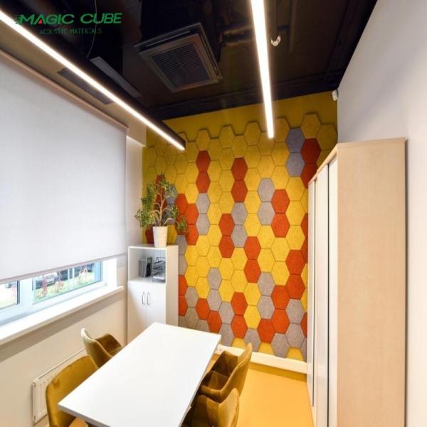 Interior Decoration 1200*2400mm Wood Wool Acoustic Absorption Panels