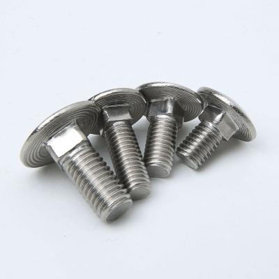 SUS304 de aço inoxidável SUS316 redondo/truss cabeça de carrinho para parafusos