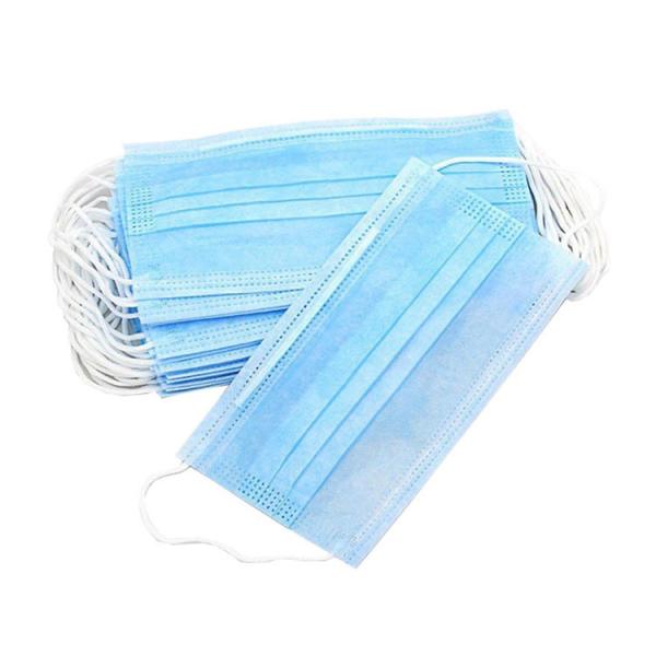 Skin Friendly 3 Ply Disposable Earloop Mask For Healthcare Center / Pharmacy