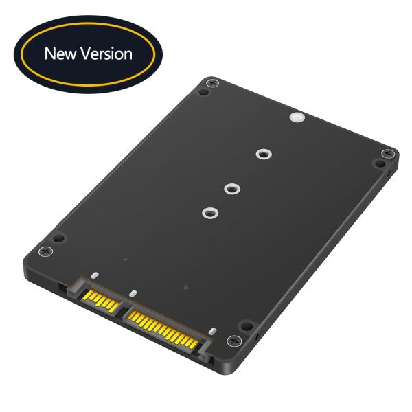 M.2 NGFF Adapter B & M Key SATA SSD to 2.5 Inch SATA 3.0 with 6GB/S Data Transmission and Support for 2280/2260/2242/2230 mm M.2 SSD