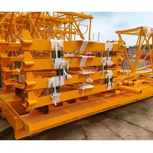 Second-Hand Zoomlion Wa6515-8b Construction Flat Head Tower Crane