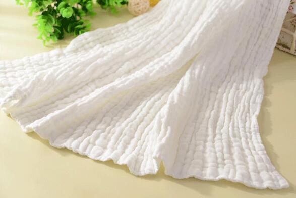 110x115cm 6 layer Washing Medical 100% Cotton Baby Gauze Bath Towel Wholesale China Factory