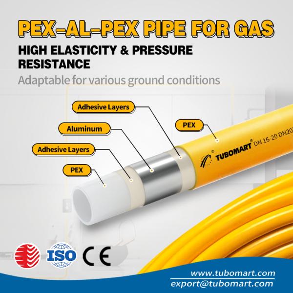 Customized Wholesale Floor Heating GAS Pex Al Pex Plumbing Pipe Plastic 16-32MM Composite PEX Al PEX Pipe
