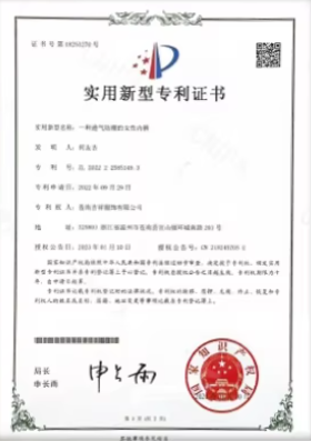 Cangnan Jixiang Clothing Co., Ltd. Certifications