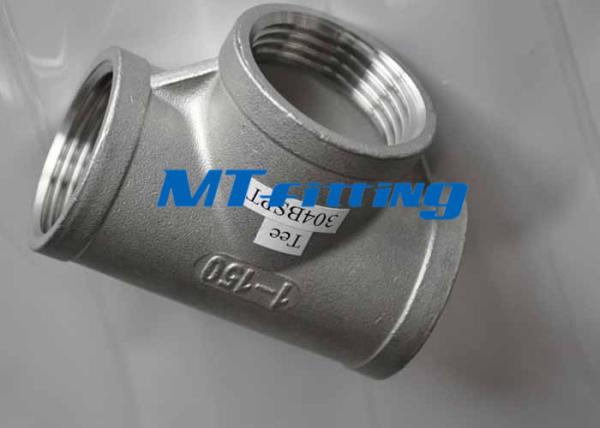 A extremidade de aço inoxidável de ASTM A815 soldou os encaixes iguais/que reduzem o T sem emenda