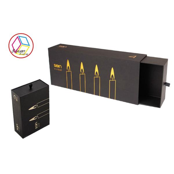 Роскошная коробка горячее штемпелюя КМИК Пантоне свечи печатая эко- дружелюбное