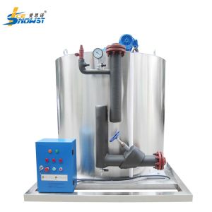 SUS304 Flake Ice Evaporator Drum Equipment 20ton OEM