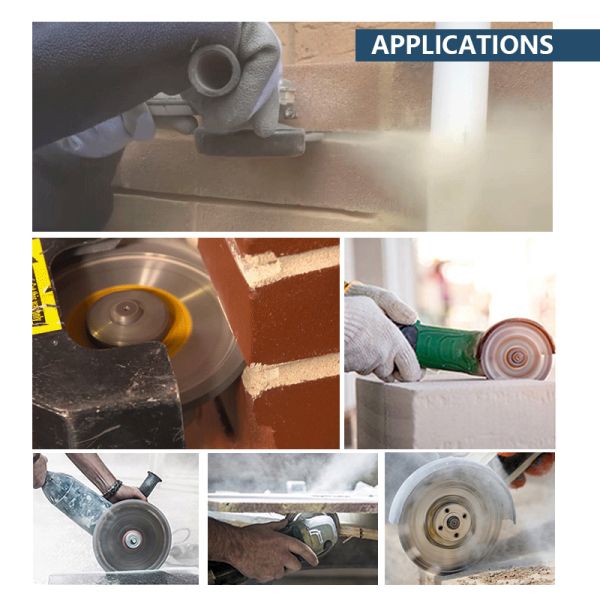 125mm Tuck Point Diamond Blades High welding strength