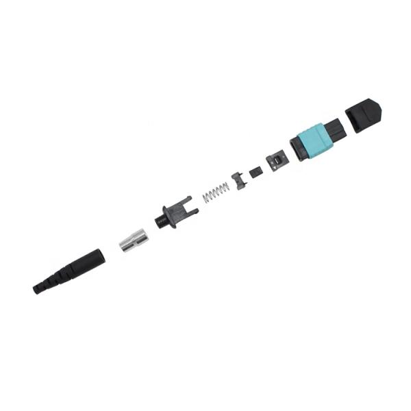 Соединитель волокна MPO Mtp отлил Ferrule в форму MT для привязывать сети FTTX