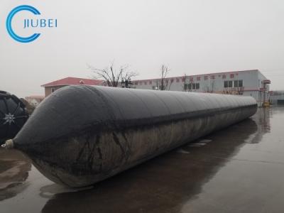 Lançamento manual de airbags de navios de borracha