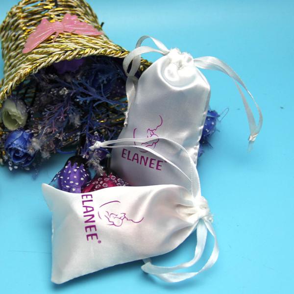 Изготовленные на заказ сумки Дравстринг сатинировки, мешки ювелирных изделий Дравстринг Силк для упаковки волос