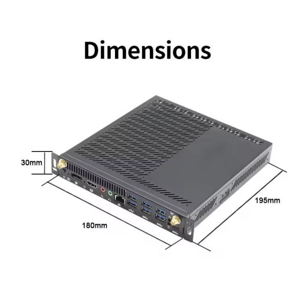OPS Mini I5 Interactive Touch Screen Whiteboard Display Linux Operating System Embedded DDR4 HD Industrial Computer Accessory