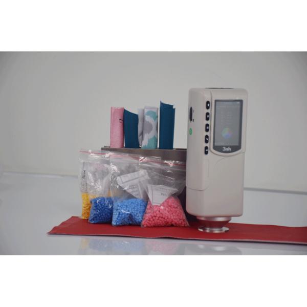 Localização transversal da grande abertura do dispositivo de medição da cor de pano/matéria têxtil