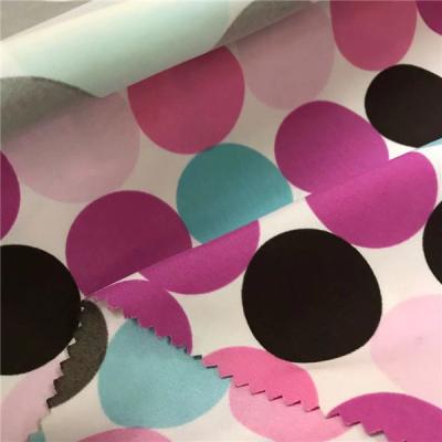 100 Polyester Printed Microfiber Fabric 75DX300D 170gsm 150cm Water Proof Breathable