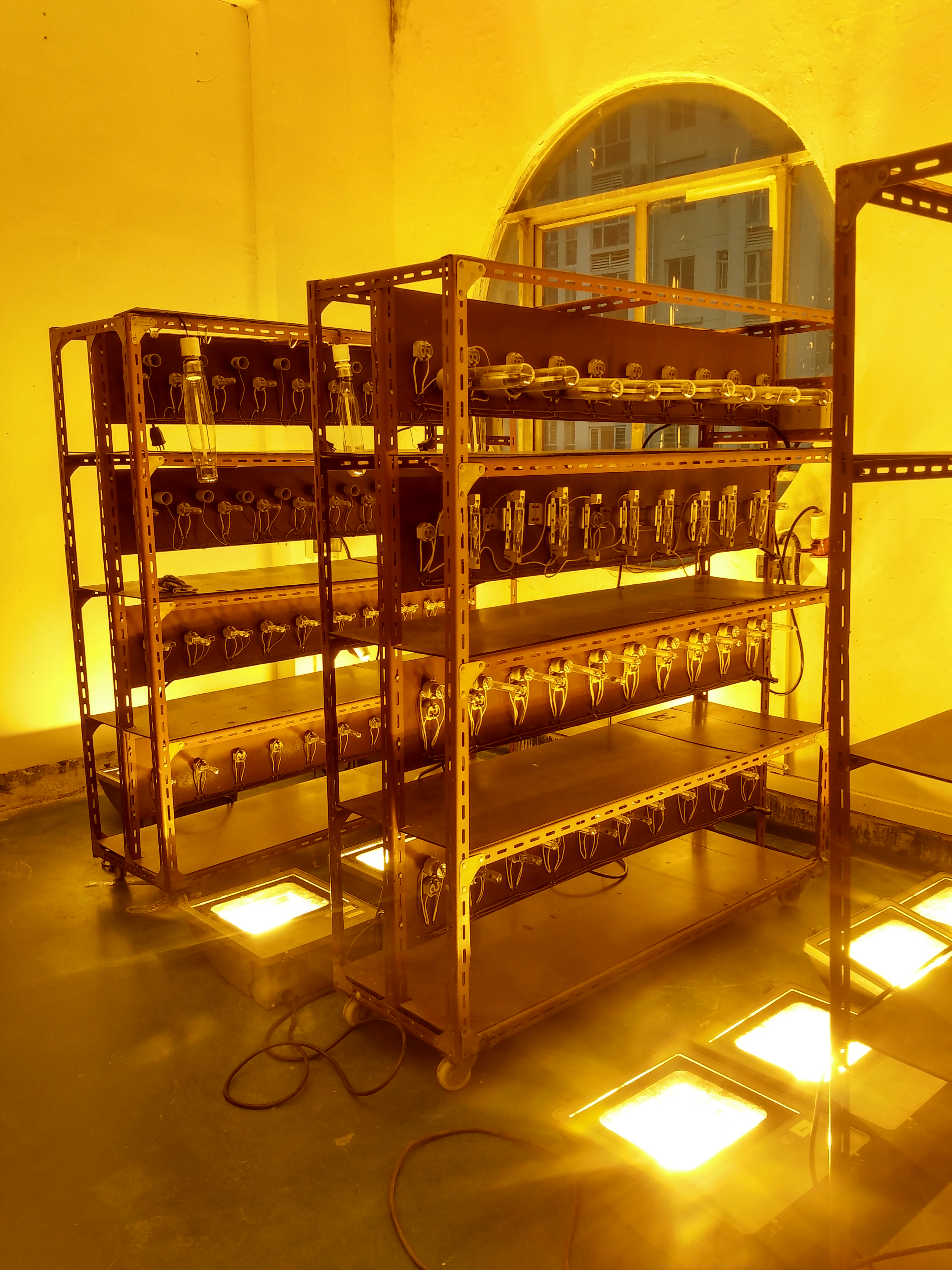 CE ROHS 30Ra привел промышленный свет потока, Retrofit 1000W света потока натрия 600w