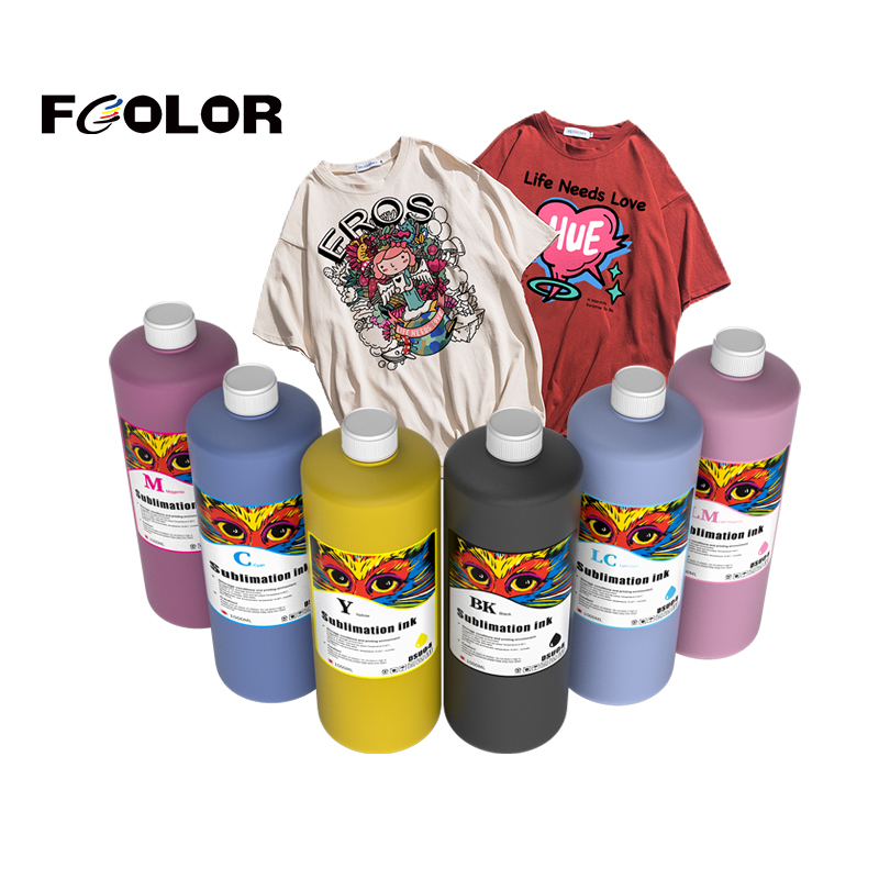 Fcolor Sublimation Coating High Quality for Wood Fabric Mugs Glass Ceramic Metal Sublimation Dye Ink Pretreatment Liquid