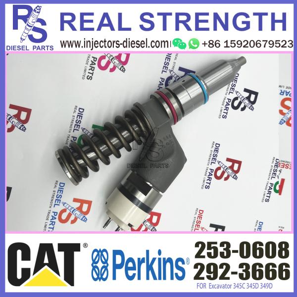 Injetor de combustível quente 2530608 das peças de motor diesel da venda 253-0608 ou injetor 253-0608 2530608 para a máquina escavadora