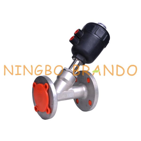 1 клапан места угла фланца DN25 PN16 пневматический удваивает действовать