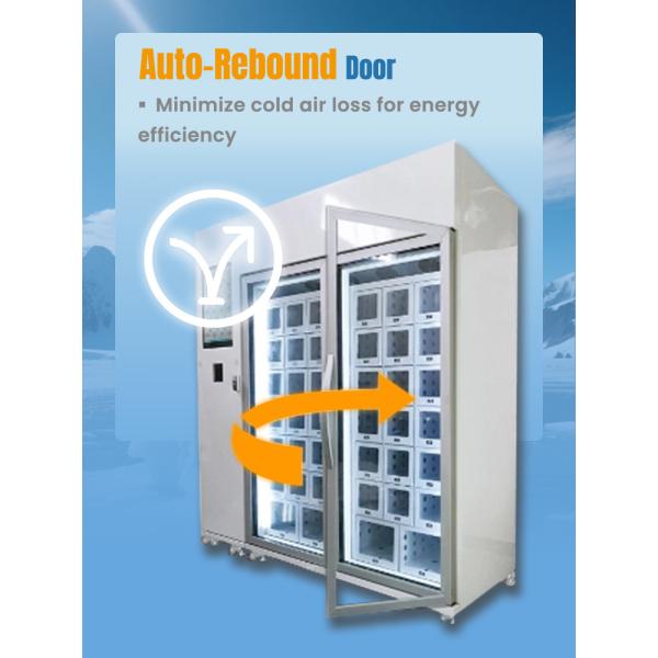 Frozen Locker Vending Machine for Retail – R290 Refrigerant for Meat & Seafood Stores, Supermarkets & Farms