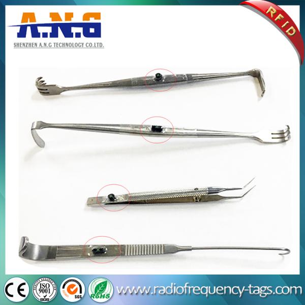 IP68 Industrial UHF On Metal Tag Heat Resistance Washable Mini UHF RFID Tag for Medical