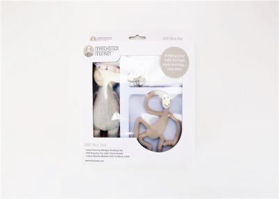 Personalized Soft Baby Blankets Hanging Teething Toy 70X70cm Size AZO Free