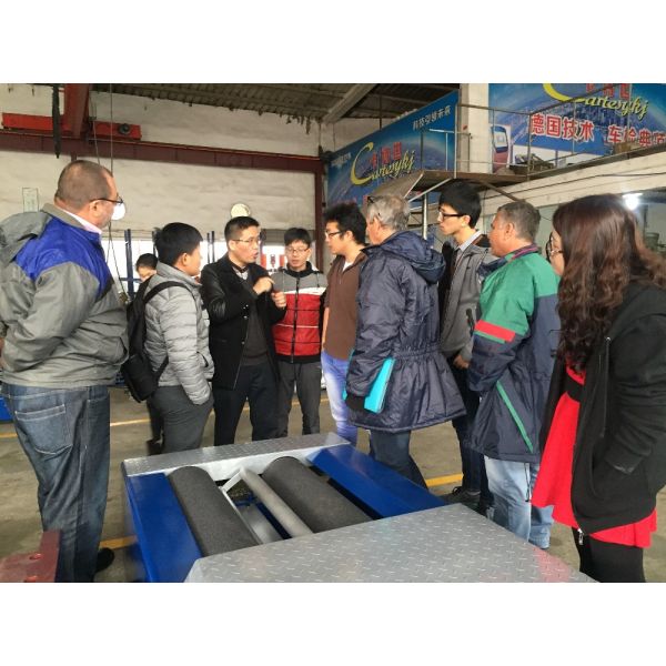 Engine Analyzer 15 T Capacity Automatic Side Slip Tester for Trucks