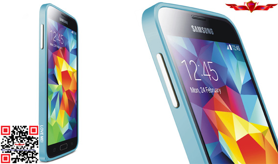 Hot Selling 100% Qualify Ultra Thin 0.7MM Aluminum Bumper For Samsung Galaxy S5 Colorful