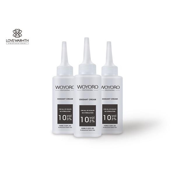 Plant Extracts Peroxide Cream For Hair Color Dyes 100ml Volume No Stimulation