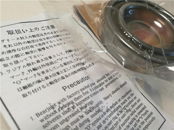 High Speed Angular Contact Ball Bearing Pressed Steel Cage For Universal Dividing Head