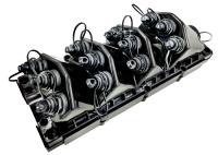 Noir étanche de boîte à bornes du noyau MPO IP68 de la fermeture BBU RRU 12 de fibre mini