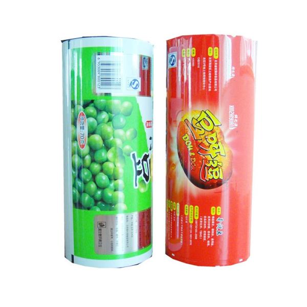 Laminated Clear Polyethylene Mylar Film Roll For Food Packaging Pouch