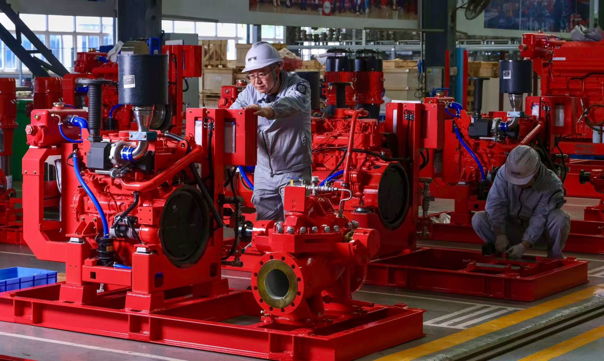 SCF125-80-250 UL/FM Horizontal Split Case Fire Pump 300–750 GPM Designed For NFPA 20 Fire Protection Systems