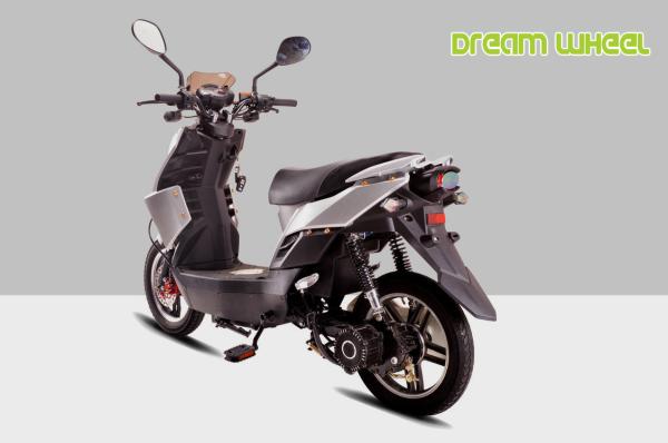 35 mph Electric 2 Wheel Scooter Gear motor strong climb ability  500W 60V With Alarm System