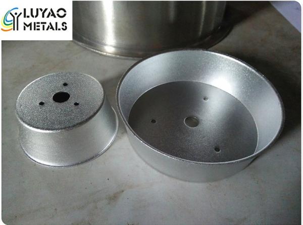 Anodizing Galvanized Painting Surface  Spun Metal Parts With CNC Machining