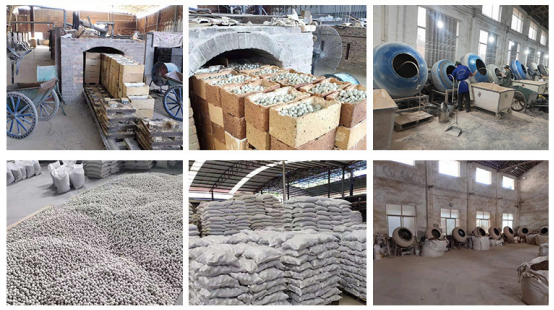 Milling Polishing High Alumina Ceramic Balls Porcelain Abrasion Resistant