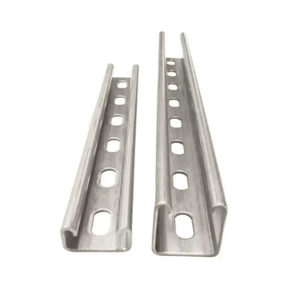 Lightweight P1593 Aluminium Unistrut Channel 1mm-3mm C Shape